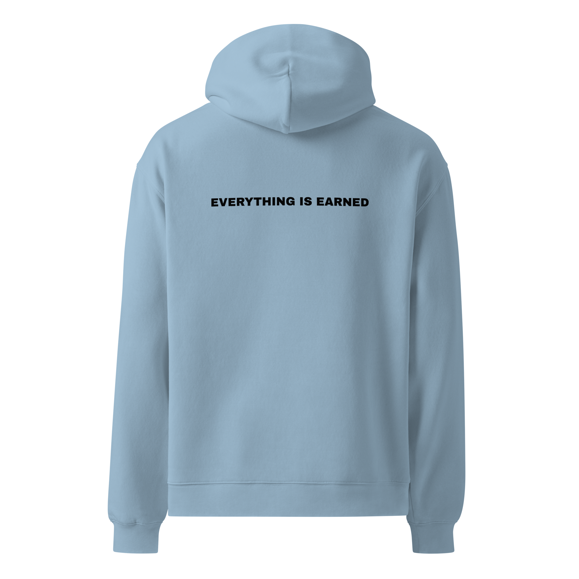 The ERND. Premium Earned Hoodie — Black Mark
