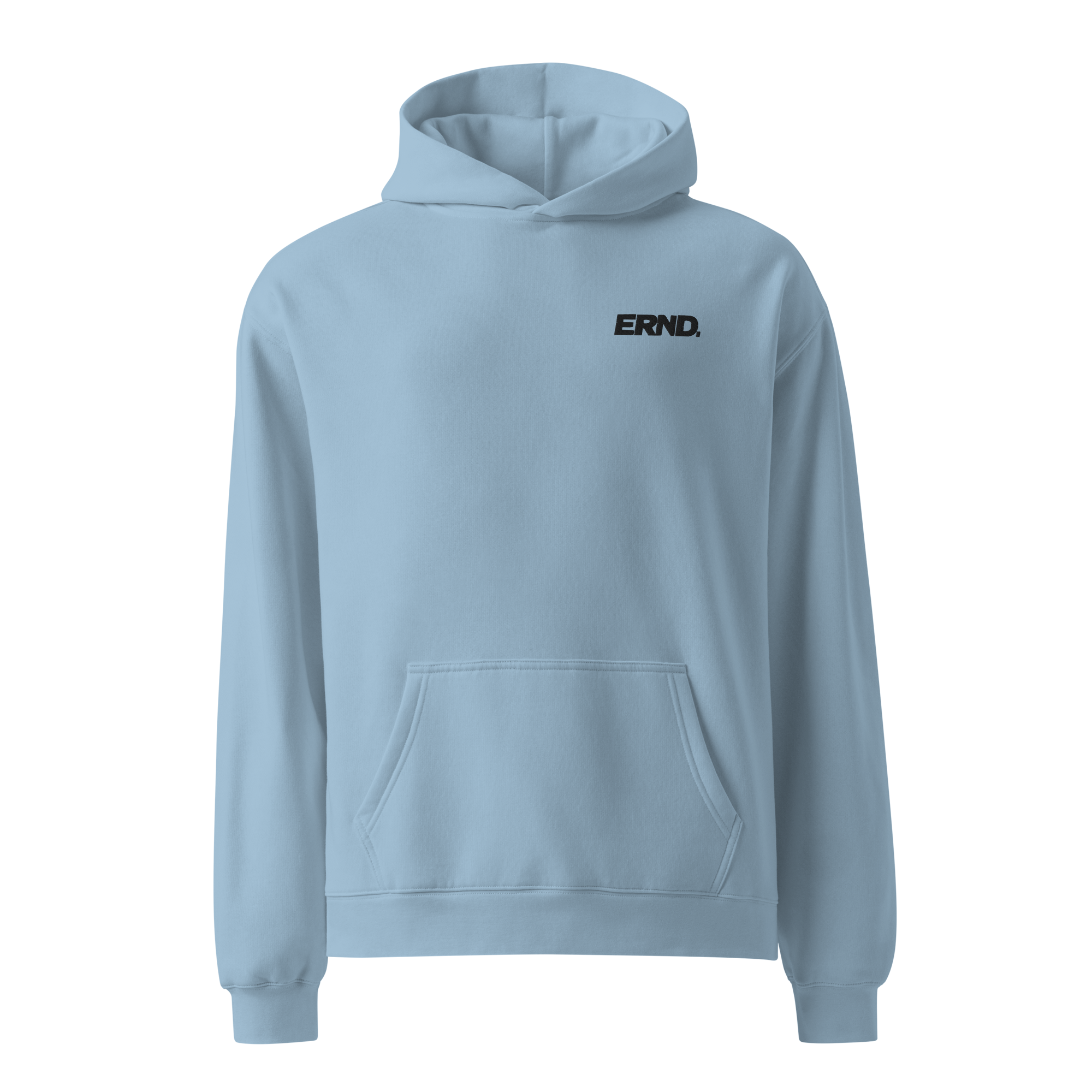 The ERND. Premium Earned Hoodie — Black Mark