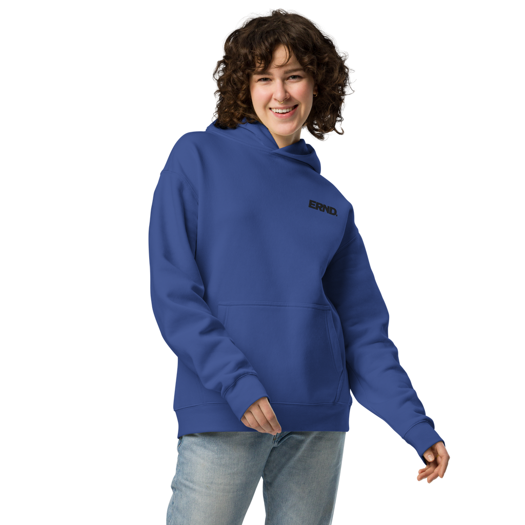 The ERND. Premium Earned Hoodie — Black Mark