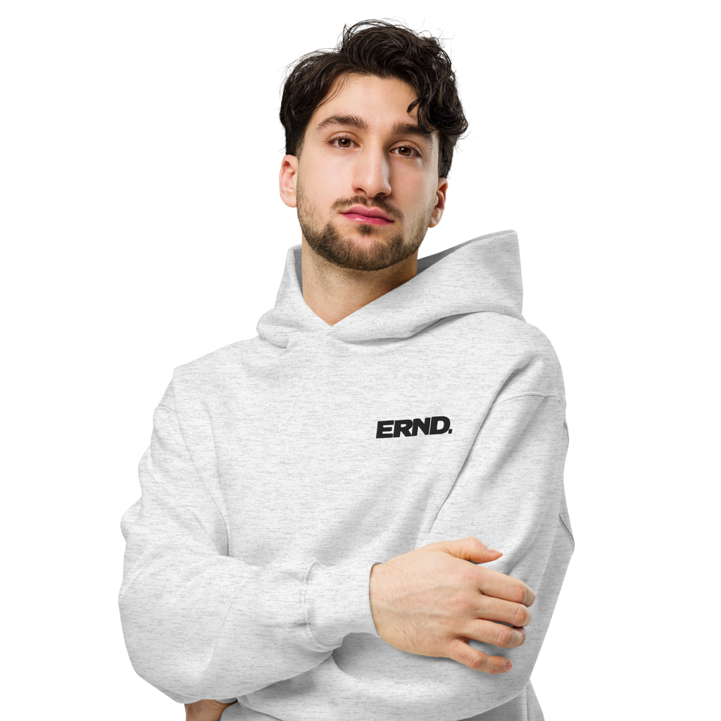 The ERND. Premium Earned Hoodie — Black Mark
