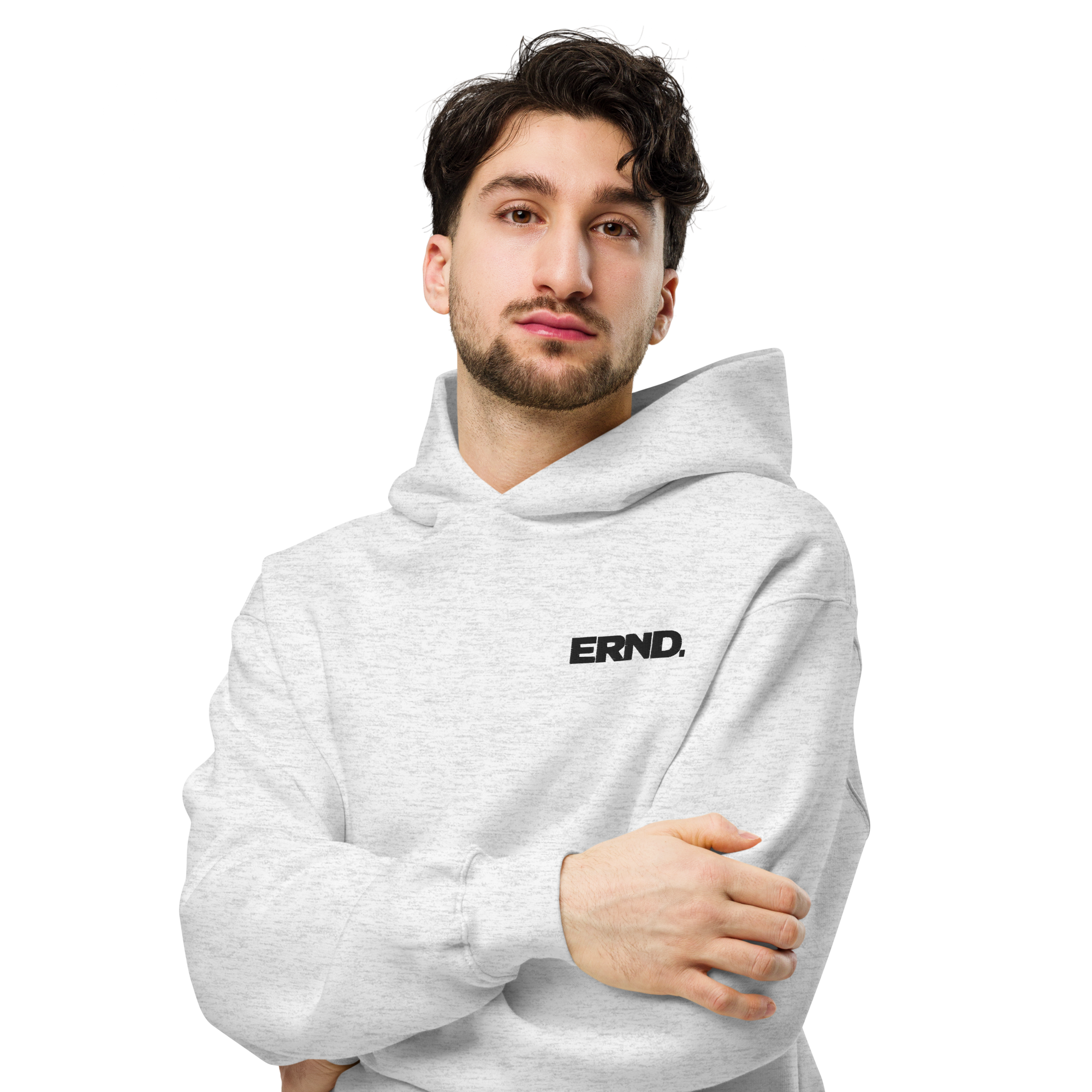 The ERND. Premium Earned Hoodie — Black Mark